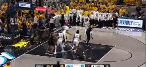 反客为主！斯特鲁斯2记三分独得8分 骑士开局11-0先声夺人